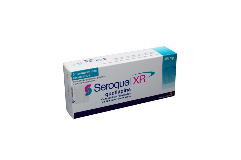 Seroquel Xr 300 mg Caja Con 30 Comprimidos Recubiertos De Liberación Prolongada