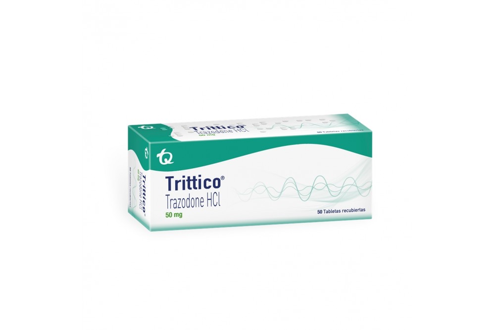 Trittico 50 mg Caja Con 50 Tabletas