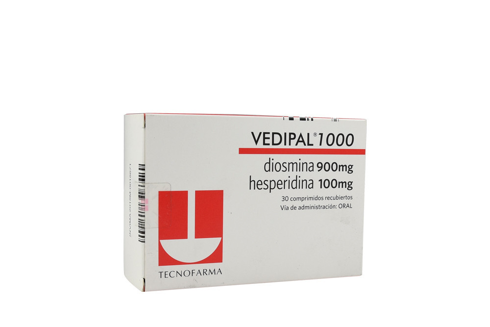 Vepidal 1000 900 / 100 Mg Caja Con 30 Comprimidos Recubiertos