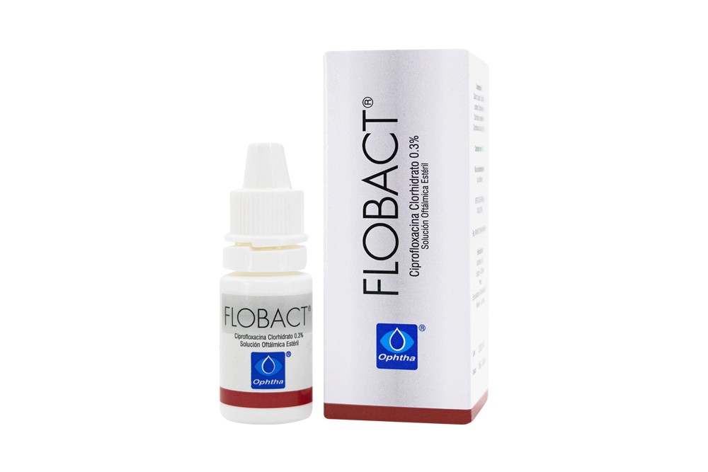 Flobact 0.3 / 0.1 % Suspensión Oftálmica Caja Con Frasco Con 5 mL