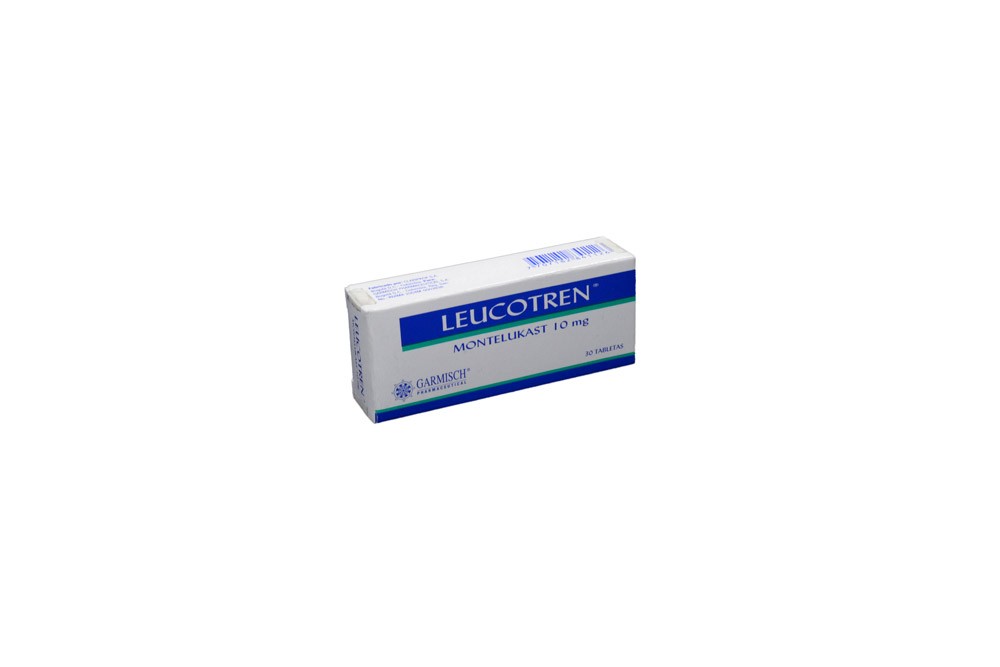 Leucotren 10 Mg Caja Con 30 Tabletas Recubiertas