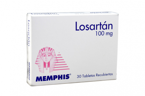 LOSARTAN 100 MG 30 TABLETAS MP