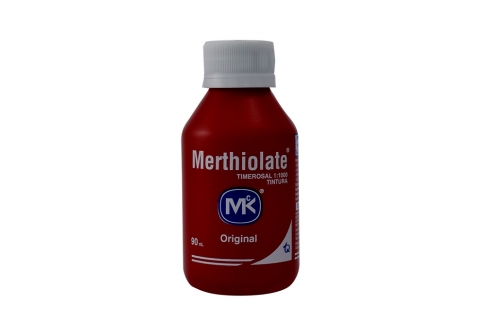 MERTHIOLATE ROJO TECNOQUIMICAS 90 ML