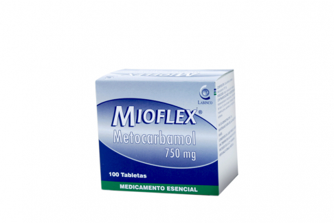 MIOFLEX 750 MG (METOCARBAMOL) 100 TABLETAS LB