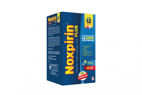 NOXPIRIN PLUS 120 CAPSULAS