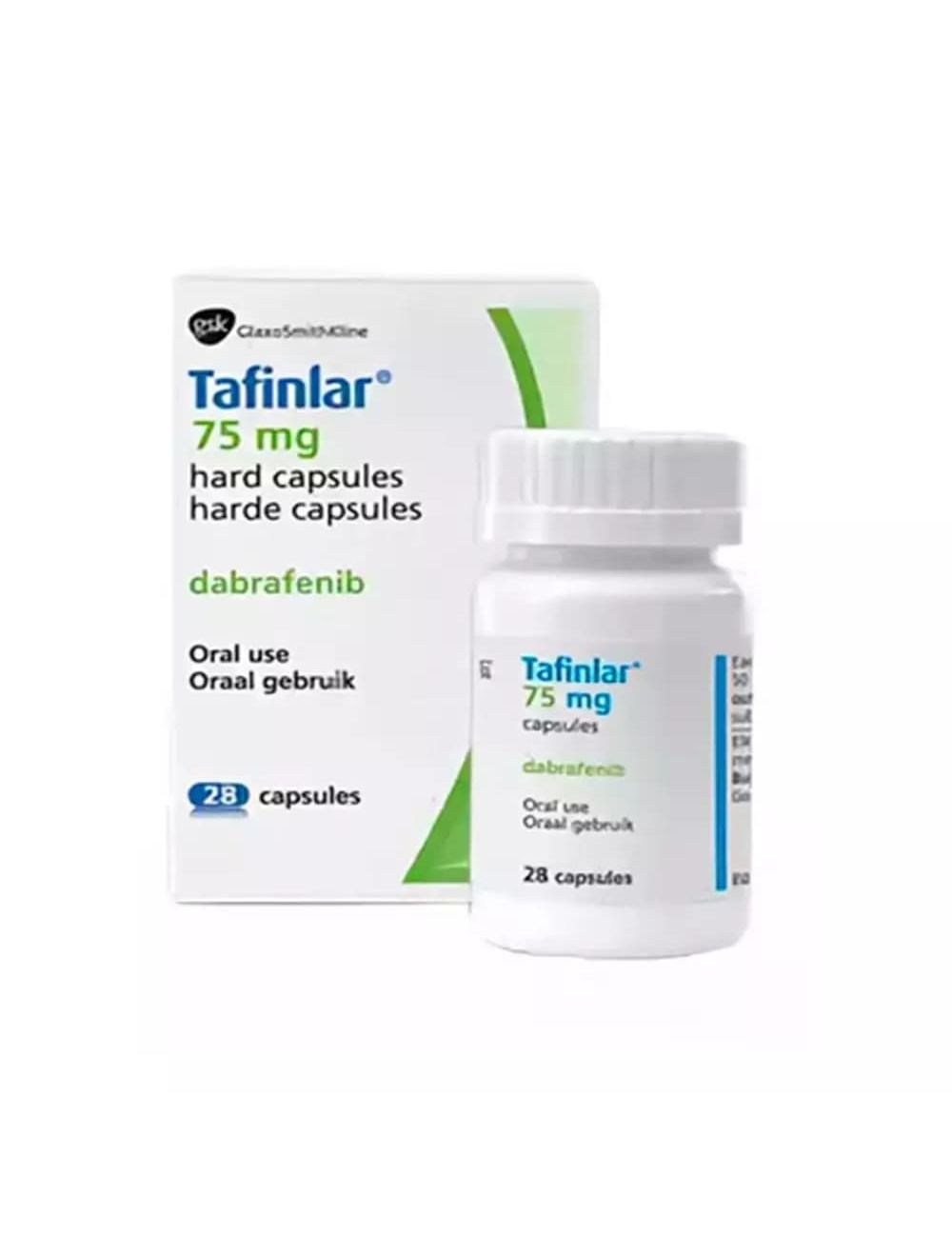 Tafinlar 75 mg Caja Con 120 Cápsulas Rx1 Rx4