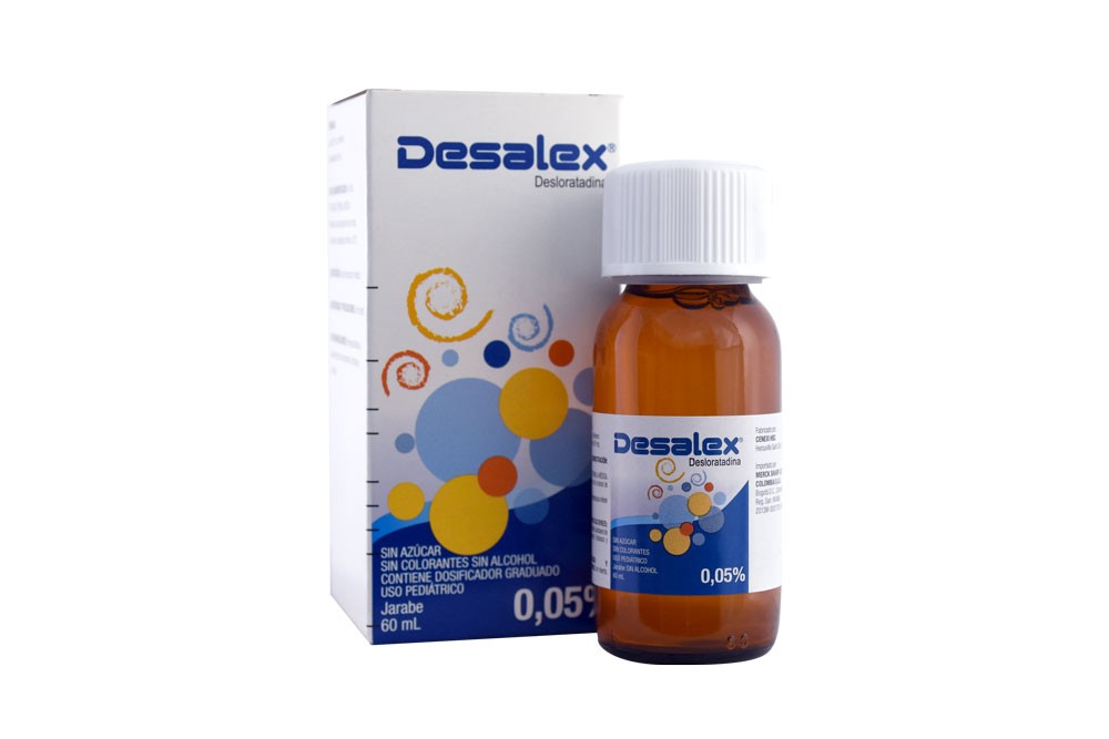 Desalex 0.05% Caja Con Frasco De 60 Ml Jarabe