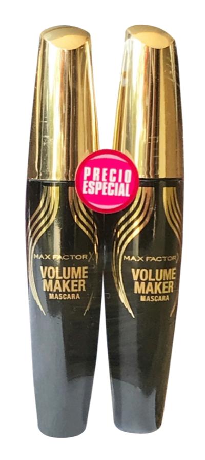 2 PESTANINA VOLUME MAKER NEGRA MAX FACTOR P.E