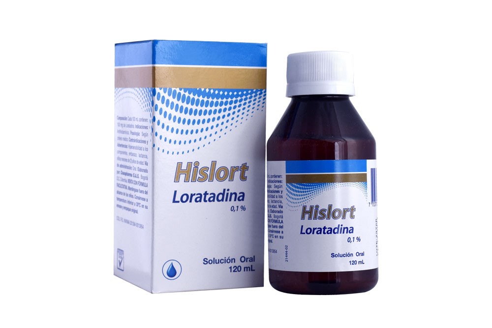 Hislort Solución Oral En Frasco De 120 mL Rx