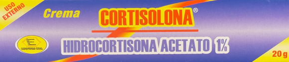 CORTISOLONA 1% (HIDROCORTISONA) CREMA 20 GR