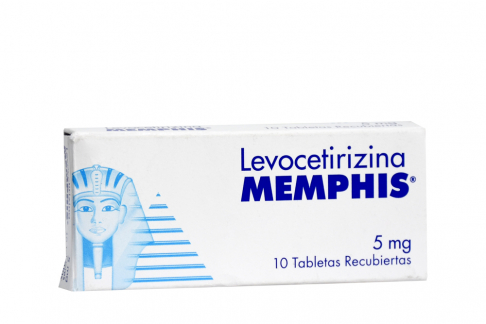 LEVOCETIRIZINA 5 MG 10 TABLETAS MP