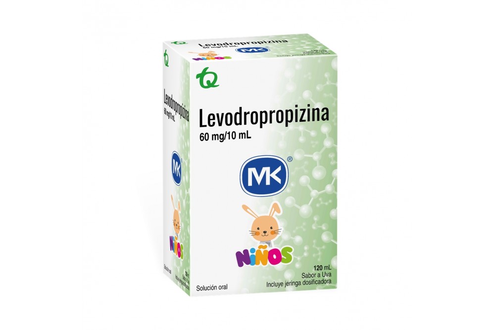 Levodropropizina Mk Kids 60mg/10ml Frasco X 120ml