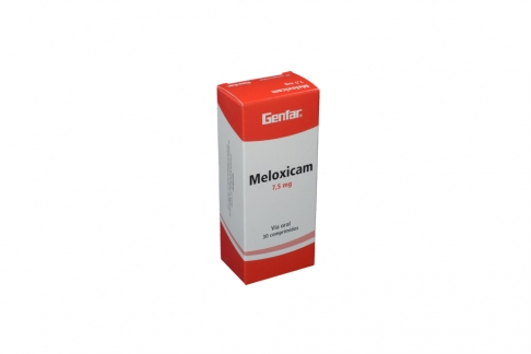 MELOXICAM 7.5 MG 30 TABLETAS GF