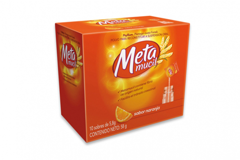 METAMUCIL FIBRA 5.8 GR 10 SOBRES