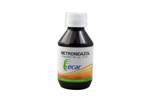 METRONIDAZOL 125 MG SUSPENSION 120 ML EC