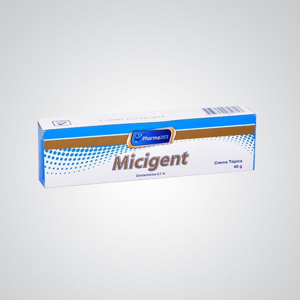 Micigent 0.1% Crema En Tubo De 40 g