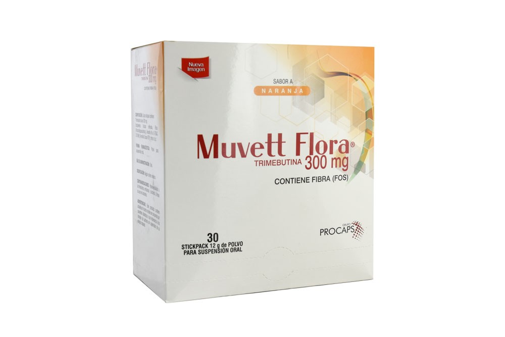 Muvett Flora Polvo Caja Con 30 Sobres Rx