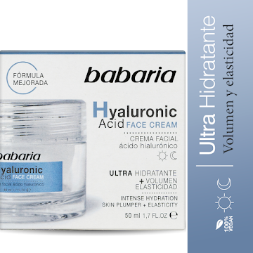 CREMA BABARIA FACIAL ACIDO HIAL.50 ML