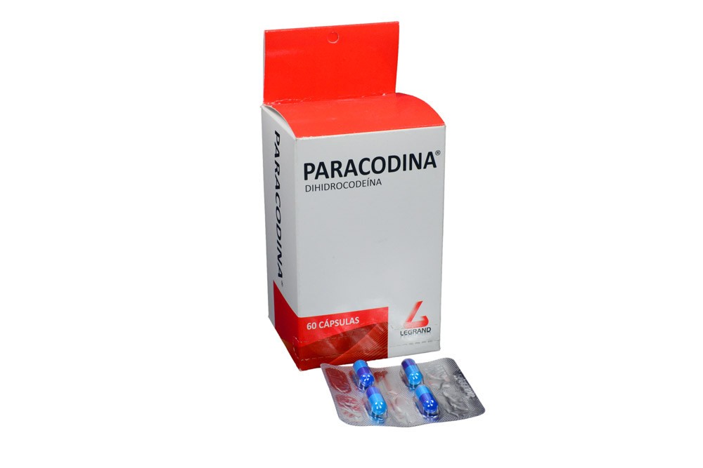 Paracodina 20-5 Mg Oral Caja De 60 Cápsulas