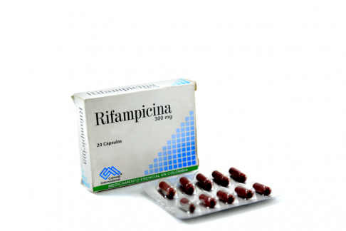 RIFAMPICINA 300 MG PC 20 CAPSULAS