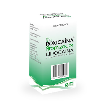 Roxicaina Atomizador Frasco De 80 g