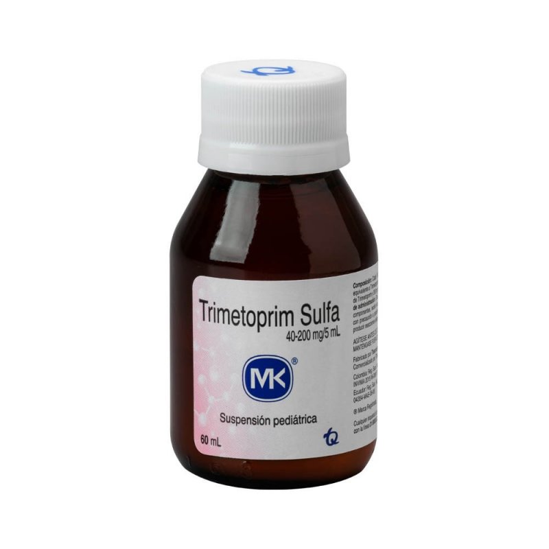 Trimetoprim Sulfa 40 – 200 mg / 5 mL Frasco x 60 mL – Tecnoquí­micas