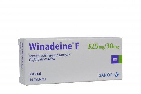 Winadeine Caja Con 10 Tabletas Rx