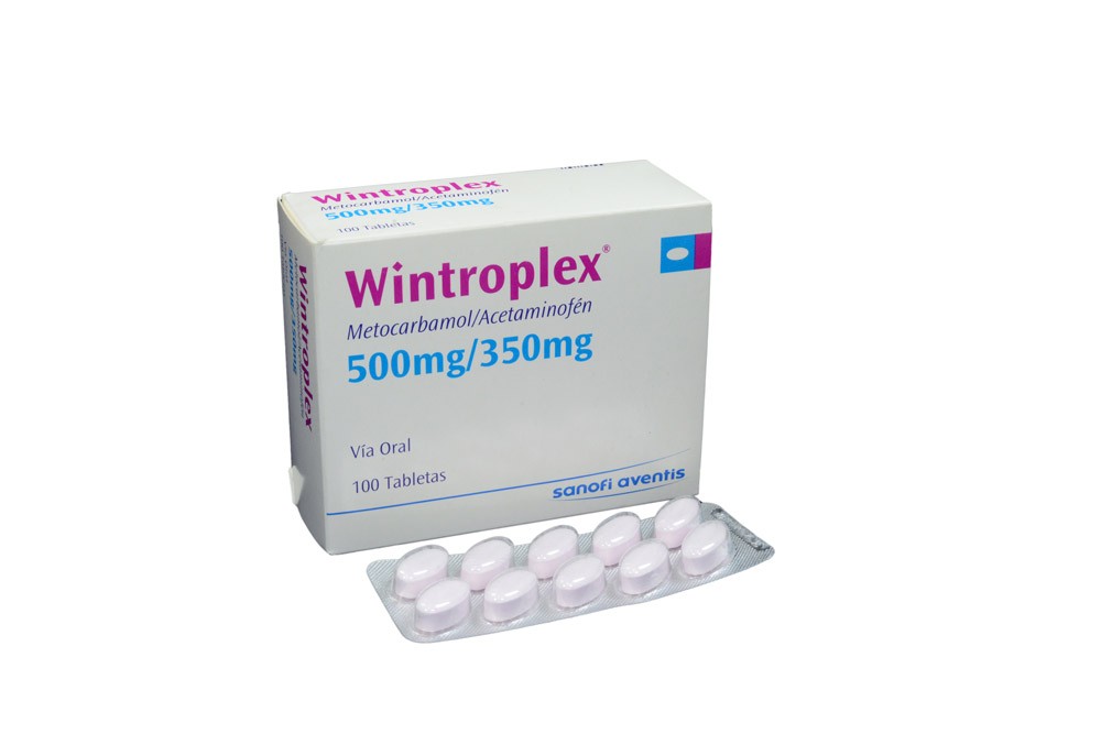 Wintroplex 350 Mg En Caja Por 100 Tabletas