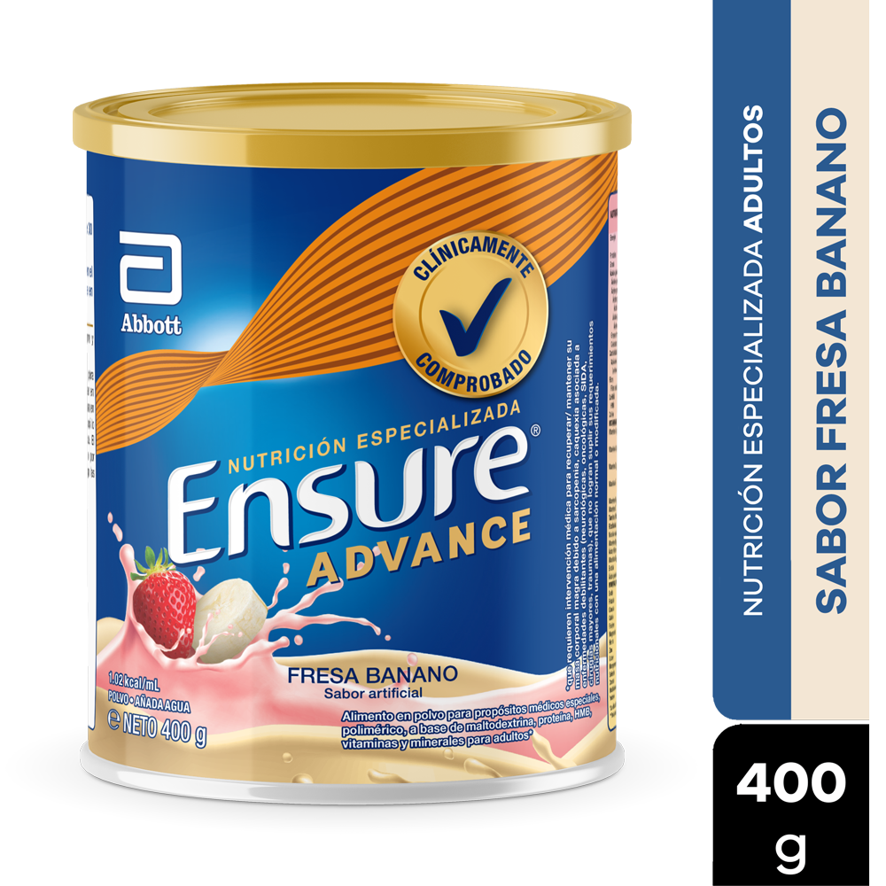 ENSURE ADVANCE FRESA BANANO 400 GR