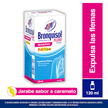 BRONQUISOL FLEM NINOS 120 ML