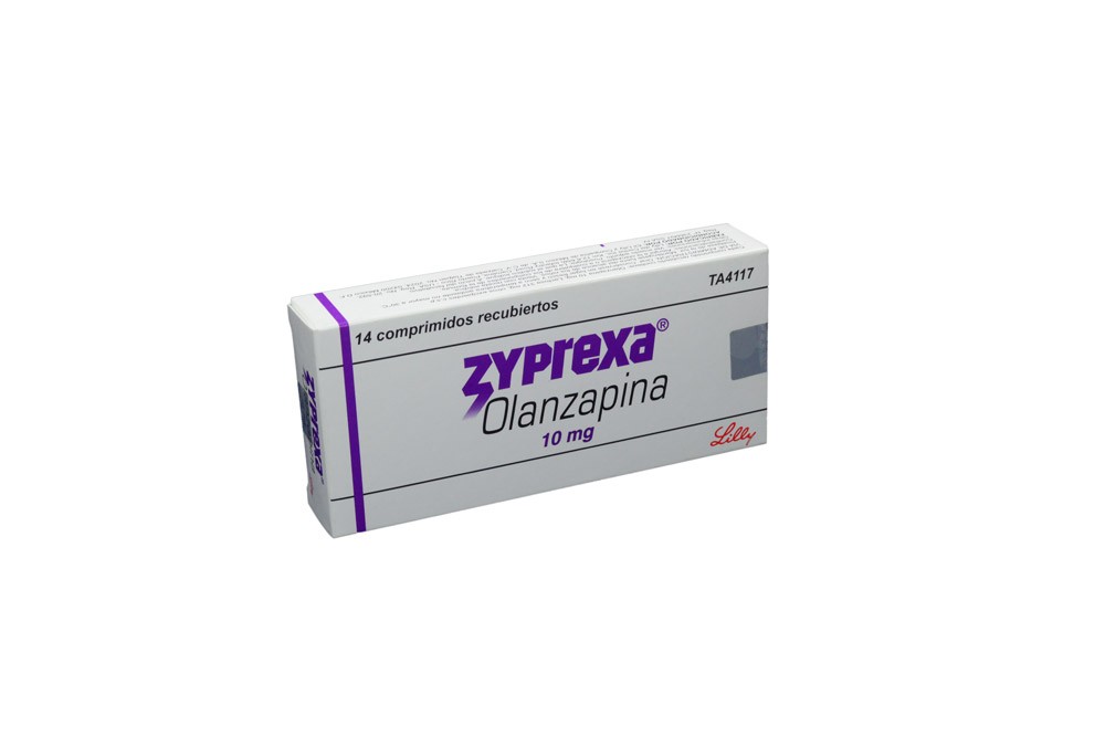 Zyprexa 10 Mg Caja Con 14 Tabletas Col