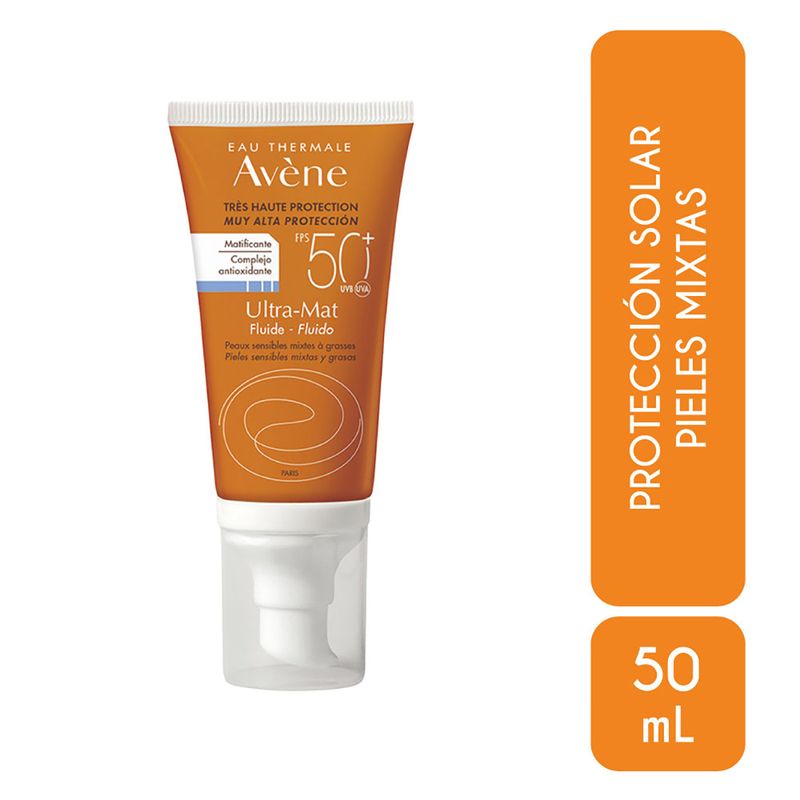 Av Protector Solar Ln Ultra-Mat Fluido Spf50+