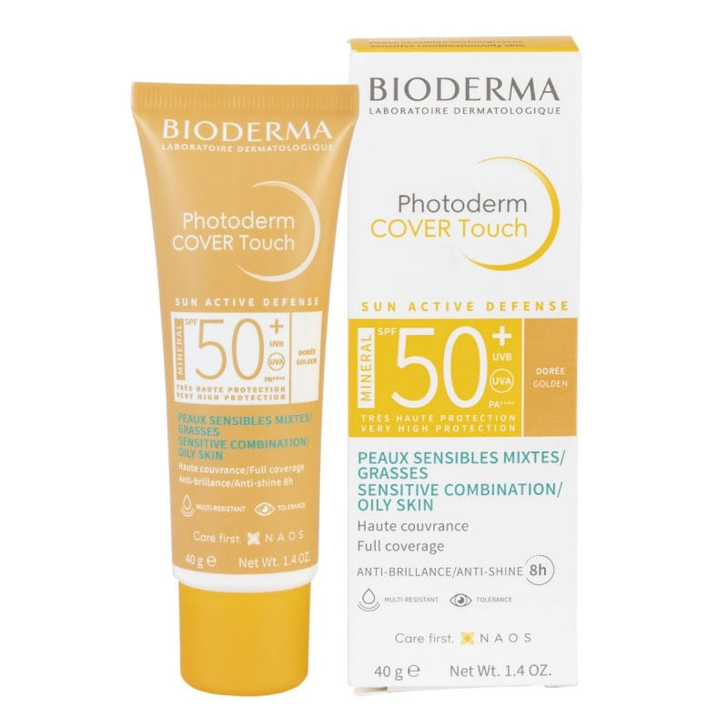 Bioderma Photoderm Cover Touch Spf50+ Color Dorado