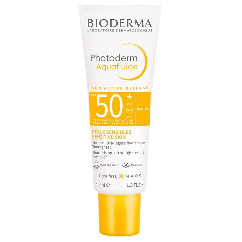 Protector Solar Bioderma Photoderm Aquafluide Neutro Spf50+ Toque Seco 40ml