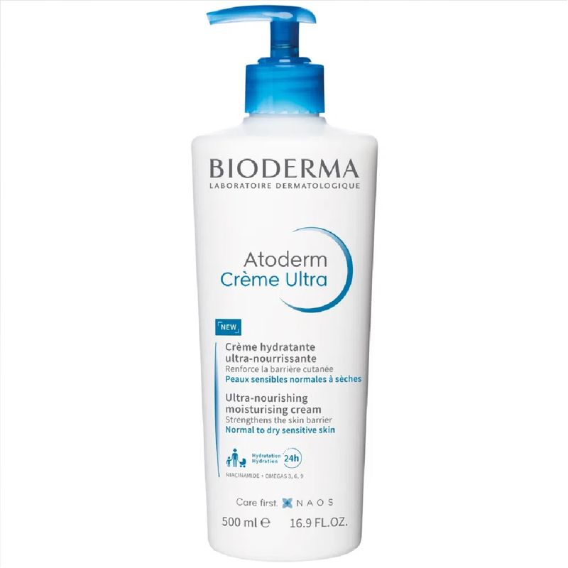 Crema Nutritiva Bioderma Atoderm Para Piel Normal A Seca 500ml