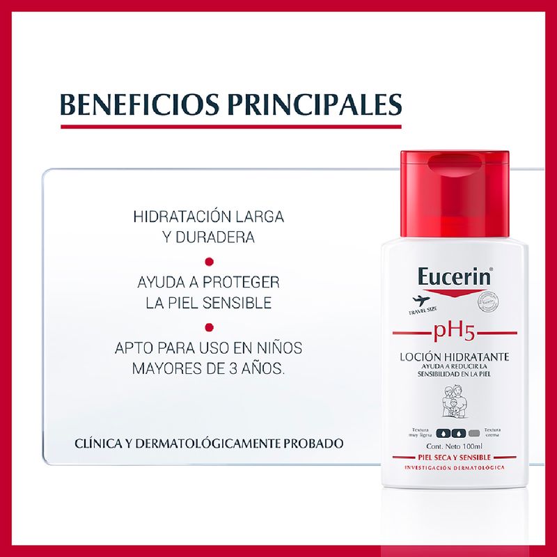 Eucerin Ph5 Loción Piel Seca y Sensible