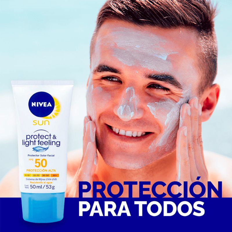 Bloqueador Solar Nivea Sun Face Spf50+ - Farma Chex