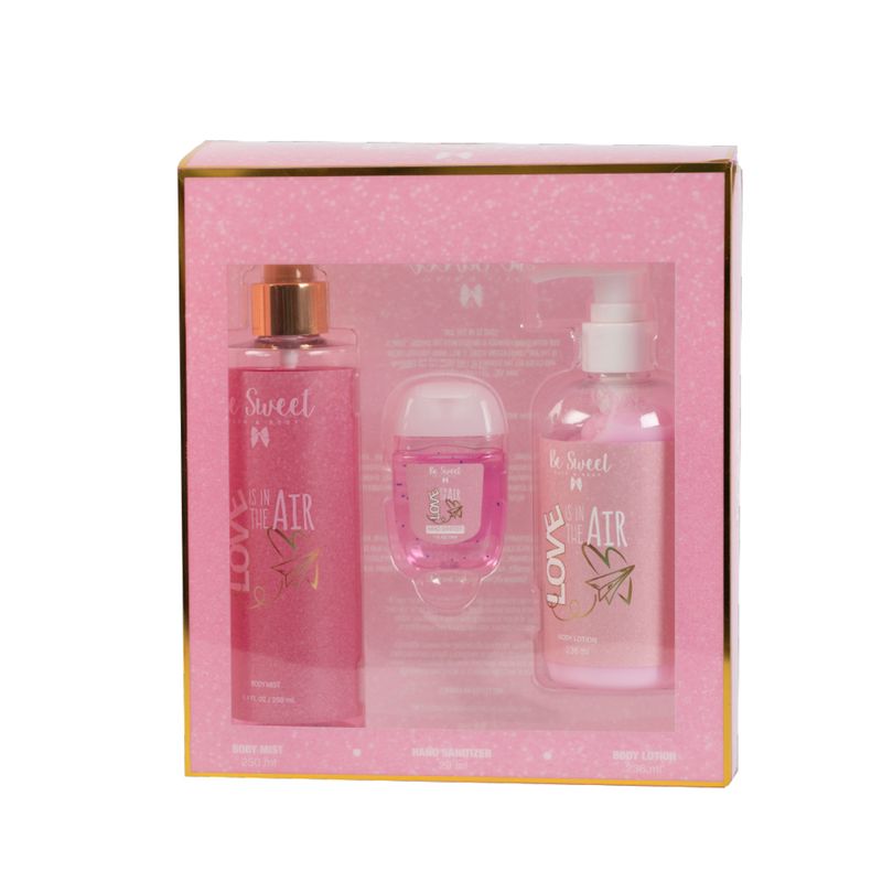 Kit Be Sweet Love Is In The Air Body Lotion-Body Mist