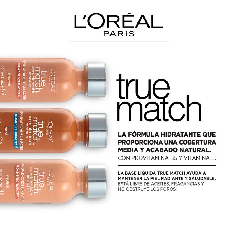 Base L’oréal Paris True Match Super Blendable Sand Beige