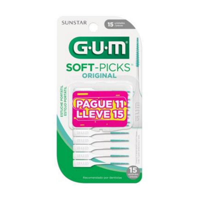 Oferta Gum Soft Picks Original Pague:11 Lleve:15 Ref:632lt