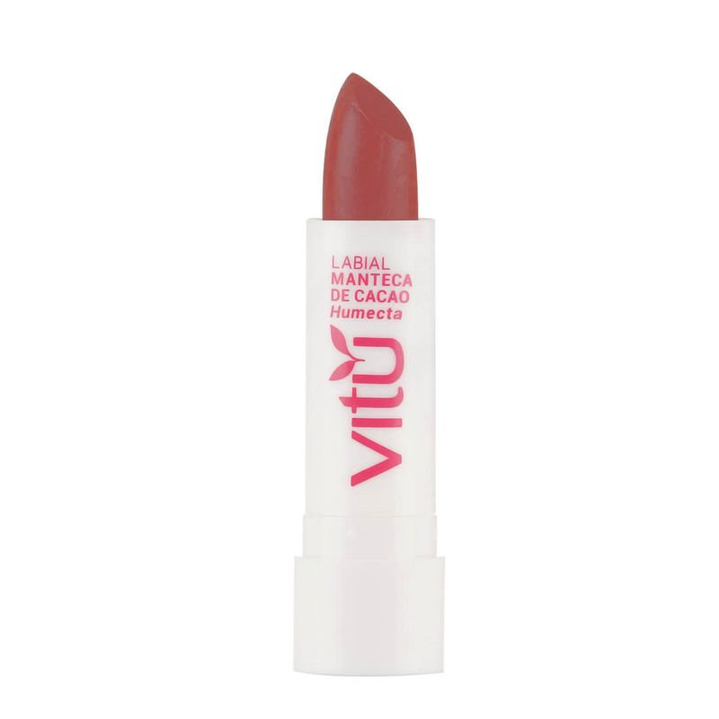 Labial Vitú Manteca Cacao y Aceite Almendras 3 Amapola