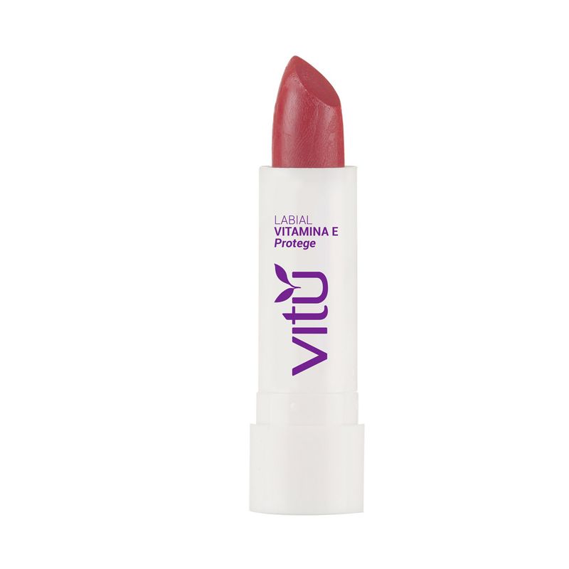 Labial Vitú Vitamina E Tono 7 Amapola