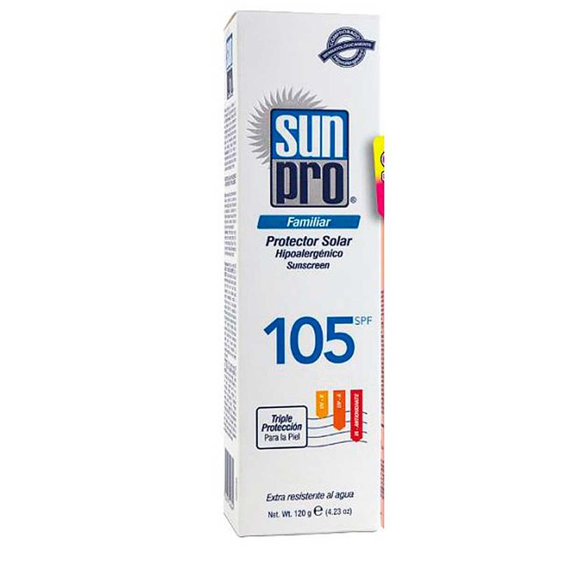 Protector Solar Sun Pro Familiar Spf105+