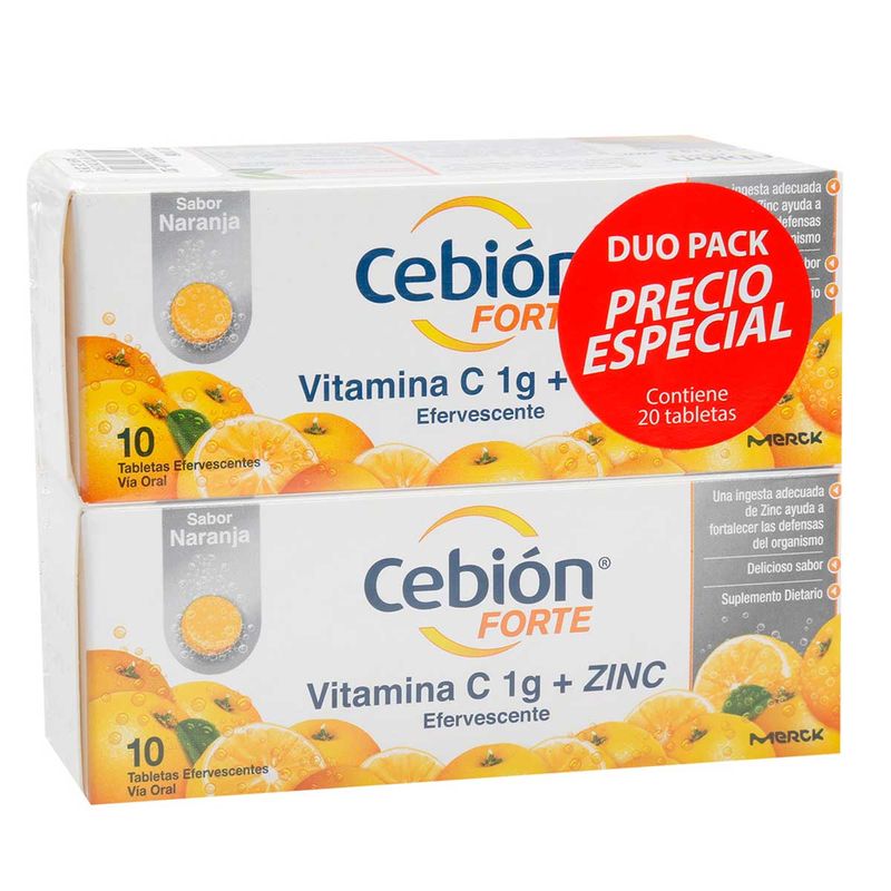 Oferta Cebion Forte Tableta Efervescente Duopack 2×1