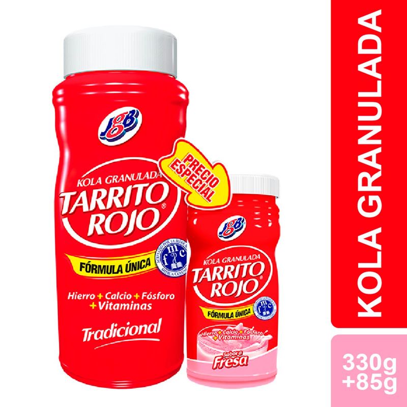 Oferta Tarrito Rojo Tradicional Gratis Tarrito Rojo Fresa x 85g - Farma ...