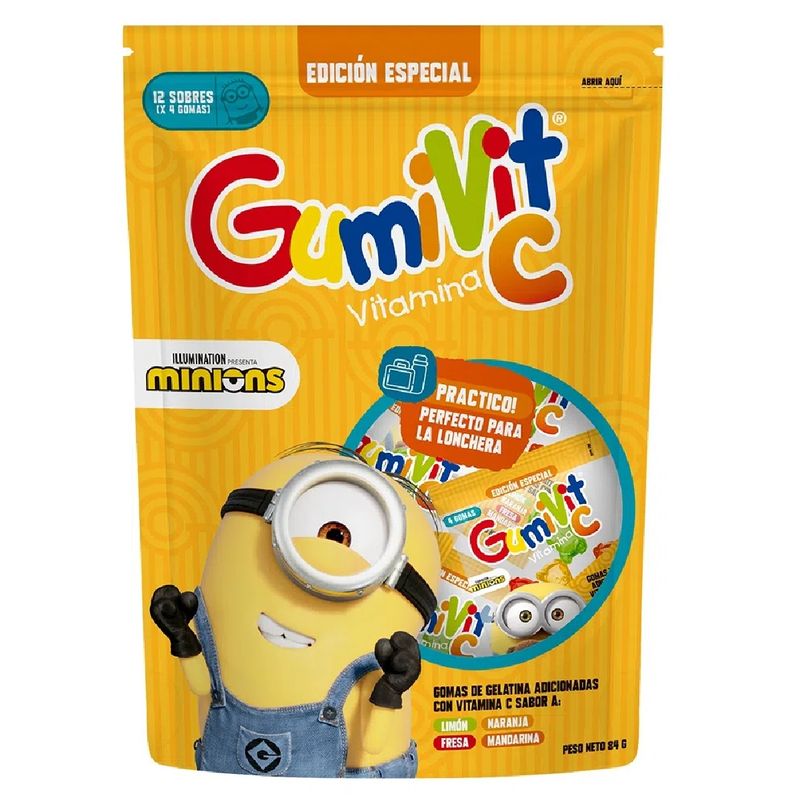 Gumivit Vitamina C Gomas Minions