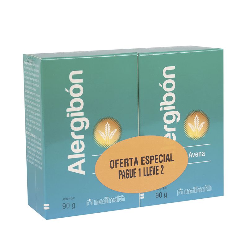 Oferta Jabón Alergibón Avena Pague: 1 Lleve:2