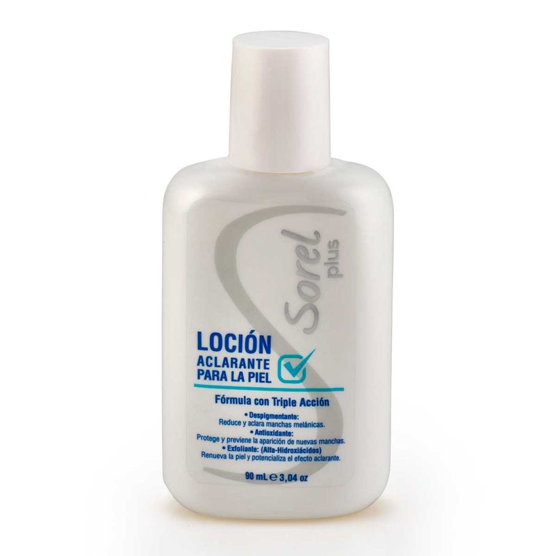 Sorel Plus Loción Aclarante Fcox90ml Lss