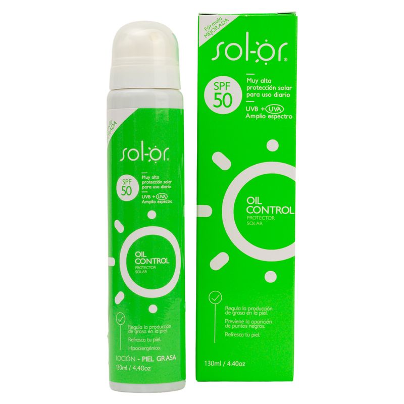 Solor Oil Control Spf50