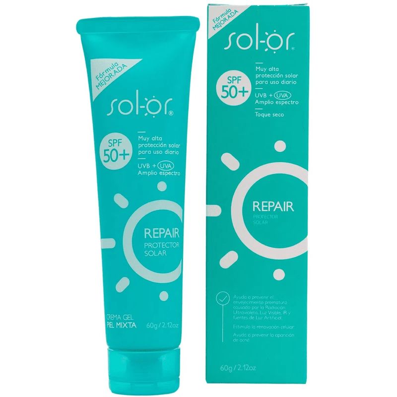 Solor Repair Spf 50+ Gel